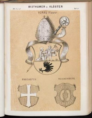 Taf. 51. Vorau Kloster. - Ranshofen - Reichersberg.