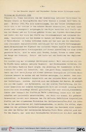 Sitzung am 16. Oktober 1956