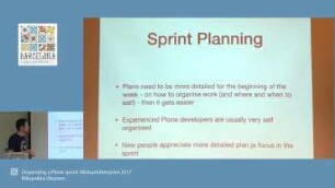 Organizing a Plone Sprint - Lessons Learned, case Midsummersprint 2017