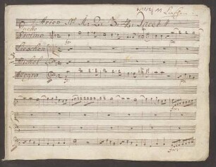 Der Schatzgräber - Musiksammlung der Grafen zu Toerring-Jettenbach 11 : [vl 2:] Die Schatzgräber. Eine Operett in Drej Aufzüg.