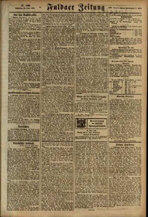 Zweite Ausgabe vom Samstag, den 22. Juni 1918.