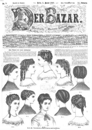 Der Bazar : illustrirte Damen-Zeitung. 15. 1869