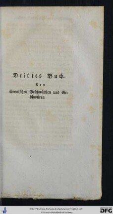 Drittes Buch. Von chronischen Geschwülsten und Geschwüren.