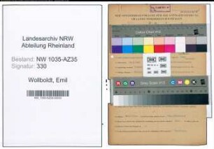 Entnazifizierung Emil Wollboldt , geb. 18.08.1907 (Bergmann)