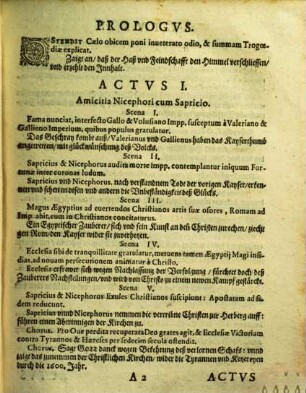 Sanctus Nicephorus Martyr Antiochenus : [Periocha, Landshut]