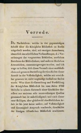 III-VI, Vorrede