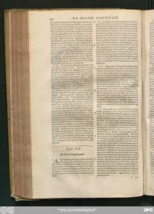 Cap. VII. De Politia Provinciarum.