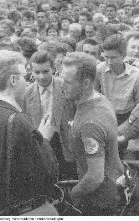 Altenberg, Schellerhau, Wintersportfest, Dresden, Hallen-Handball, Bogenschießen, Kindersport im Rathaus, Gustav-Adolf "Täve" Schur und die Friedensfahrer in Dresden, u.a., November 1959 - September 1960