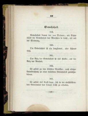 Gewohnheit