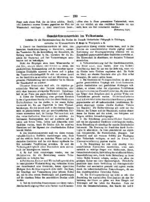 Geschichtsunterricht im Volksstaate