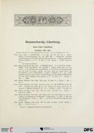 Braunschweig-Lüneburg (Nr. 1865-3941)