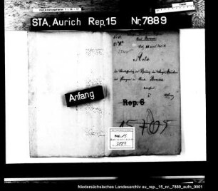Die Überwachung der Wegeverwaltung bei dem Amt Berum