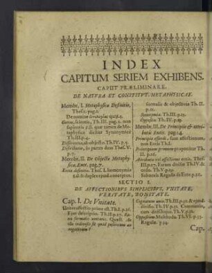 Index capitum seriem exhibens.