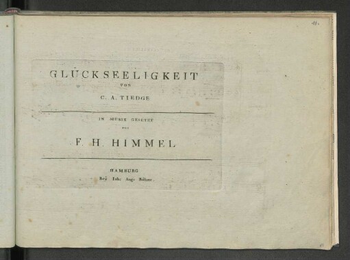 Glückseeligkeit