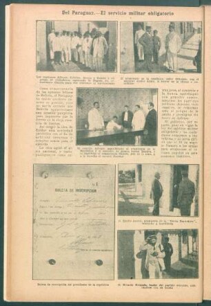 Del Paraguay : El servicio militar obligatorio