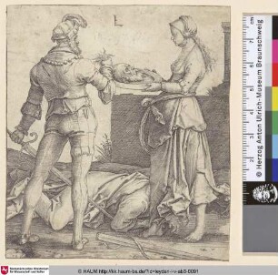 [Die Enthauptung des heiligen Johannes des Täufers; The Beheading of St John the Baptist; Mark. 6, 21-28]