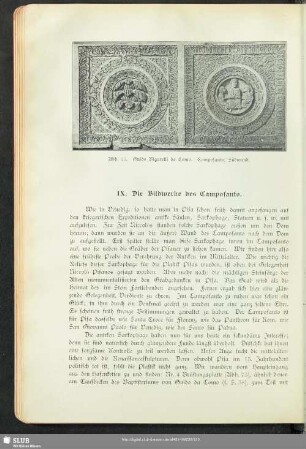IX. Die Bildwerke des Camposanto