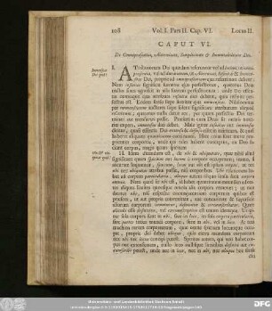 Caput VI. De Omnipraesentia, Aeternitate, Simplicitate & Immutabilitate Dei.