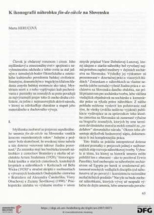 K ikonografii náhbroku fin-de-siècle na Slovensku