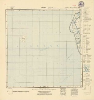 1818 (alte Nr.: 488) Blauort, Meßtischblatt (4 cm - Karte)