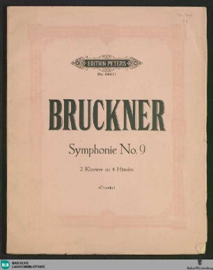 Symphonie No. 9 für grosses Orchester