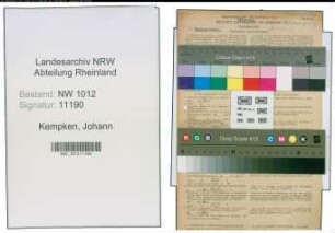 Entnazifizierung Johann Kempken , geb. 29.12.1890 (Schmiedemeister)