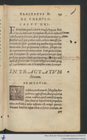 Tractatus Sextus