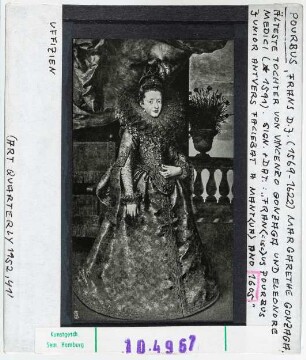 Frans Pourbus d. J.: Margarethe Gonzaga. Florenz, Uffizien