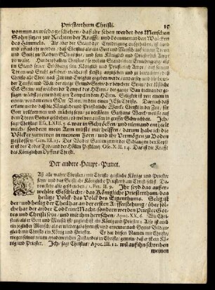 Der ander Haupt-Punct