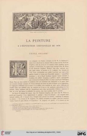 5: La peinture a l'Exposition universelle de 1878, [2] : l'école anglaise
