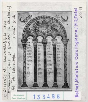 Erlangen, Universitätsbibliothek: Cod. 141, Evangeliar aus St. Gumbert, fol. 7b