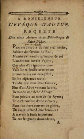 Lettre à M. l'Abbé Mercier sur les demêles de M. de Voltaire avec M. de Saint-Hyacinthe