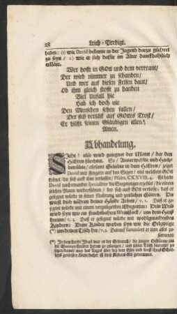 Abhandelung