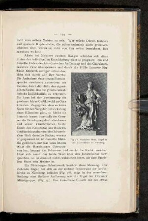 Fig. 78. Stanislaus Stoss, Engel in der Jakobskirche zu Nürnberg.