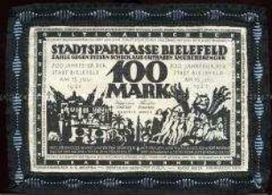 Bielefeld, Notgeldserie, 100 Mark