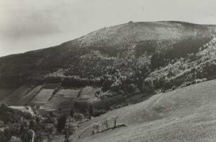 Erzgebirge. Der Stürmer (1869 m). Blick von Nordosten