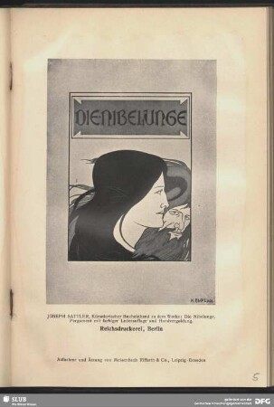 Die Nibelunge - Einband