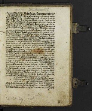 Partes oratio[n]is quot sunt: Octo.