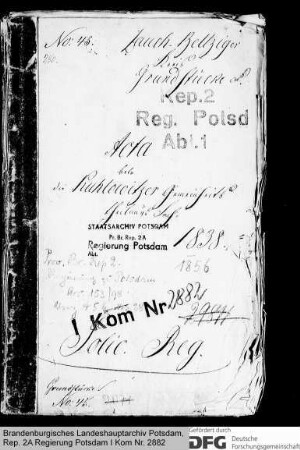 Gemeinheitsteilung in Kuhlowitz