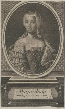 Bildnis von Maria Anna, Herzogin von Bayern