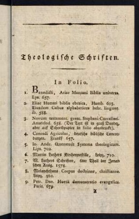 Theologische Schriften