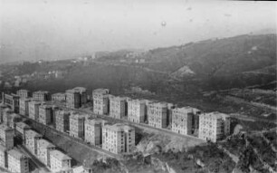 Wohnsiedlung : Wohnsiedlung an der Küste.