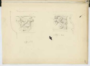 Nikolaikirche, Brandenburg/Havel: Details (aus: Skizzen- und Fotoalbum 12)