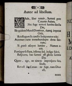 Autor ad libellum.