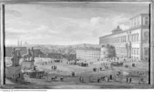 Ansicht des Monte Cavallo