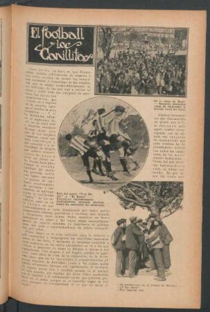 El football y los canillitas