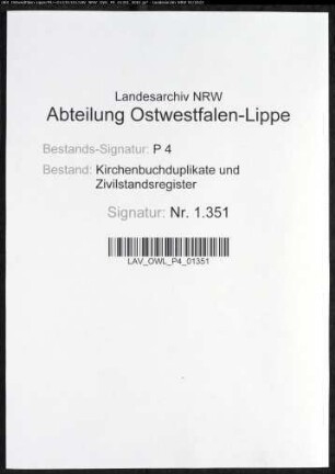 Kirchenbuchduplikat der evangelischen Gemeinde Oestrich (GHT 1873-1874). (Gemeinde: Oestrich, evangelische Gemeinde)