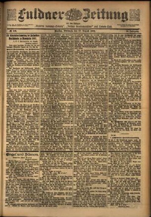 Ausgabe vom Mittwoch, den 27. August 1902.