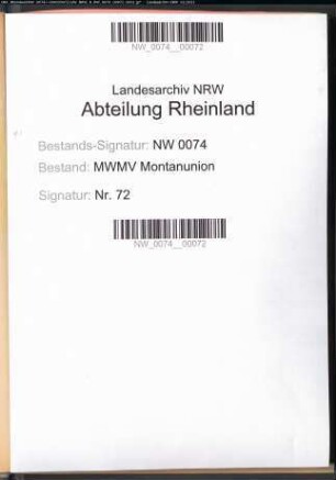 Frankreich innerhalb der Montanunion (meist Presseausschnitte)