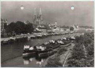Regensburg, Dom St. Peter und Donau
